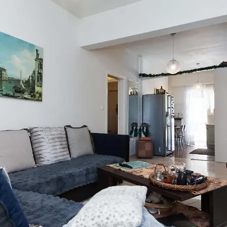 Urban Cosy 2 Bd Apt Near Metro With Balcony * Athens